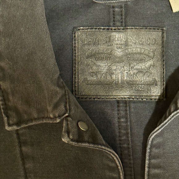 Levi's Charcoal Denim barn Jacket - Picture 2 of 2